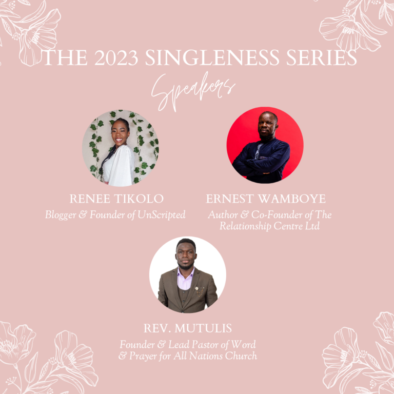 The 2023 Singleness Series speakers
